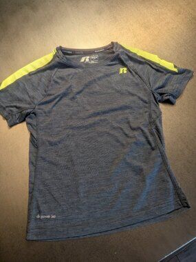 Russell Gray Fitted Athletic Top size 6-7